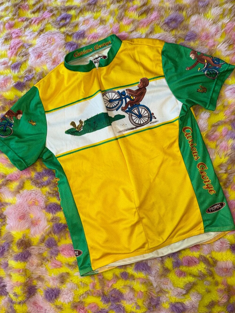 Curious George Biker Tee